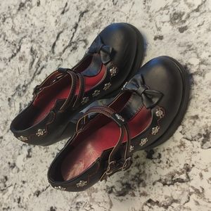 Demonia Crypto 06 skull heels